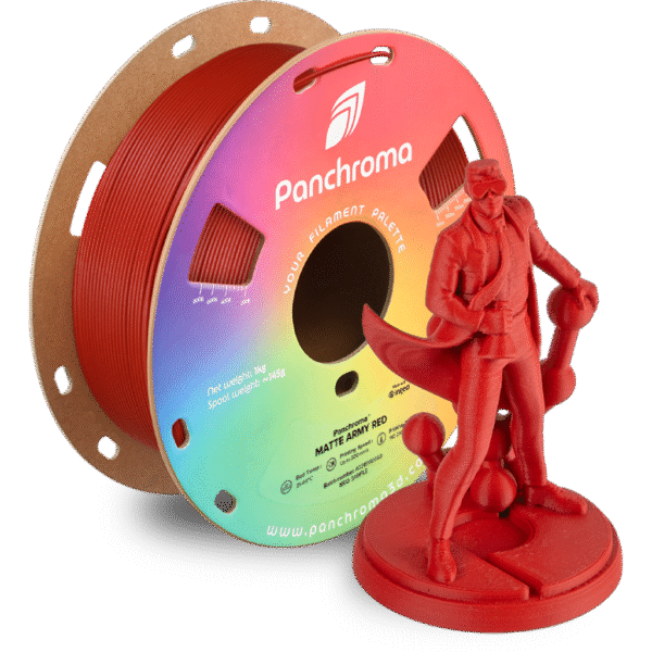 [MOQ: 10KG] Panchroma? PLA Matte Army Red, 1,75 mm / 1000 g