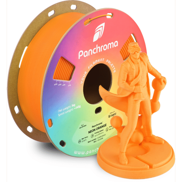 [MOQ: 10KG] Panchroma? PLA Neon Orange, 1,75 mm / 1000 g