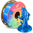 [MOQ: 10KG] Panchroma? PLA Silk Blue, 1,75 mm / 1000 g