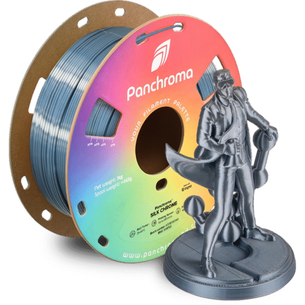 [MOQ: 10KG] Panchroma? PLA Silk Chrome, 1,75 mm / 1000 g