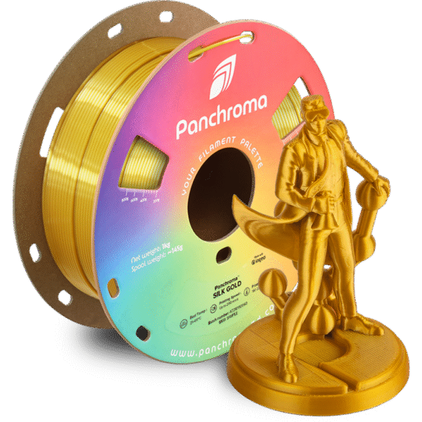 [MOQ: 10KG] Panchroma? PLA Silk Gold, 1,75 mm / 1000 g