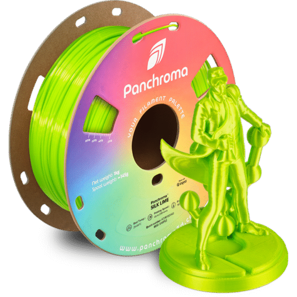 [MOQ: 10KG] Panchroma? PLA Silk Lime, 1,75 mm / 1000 g