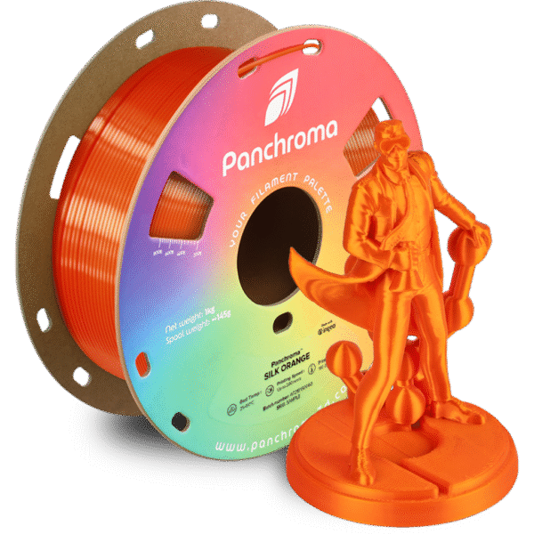 [MOQ: 10KG] Panchroma? PLA Silk Orange, 1,75 mm / 1000 g