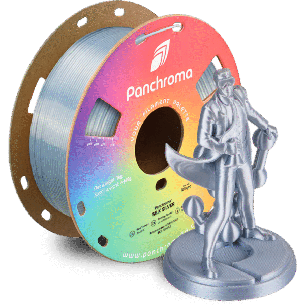 [MOQ: 10KG] Panchroma? PLA Silk Silver, 1,75 mm / 1000 g