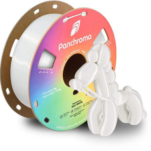 [MOQ: 10KG] Panchroma? PLA Silk White, 1,75 mm / 1000 g