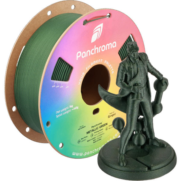 [MOQ: 10KG] Panchroma? PLA Metallic Green, 1,75 mm / 1000 g