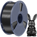 [MOQ: 10KG] Silk PLA+ Black, 1.75 mm / 1000 g