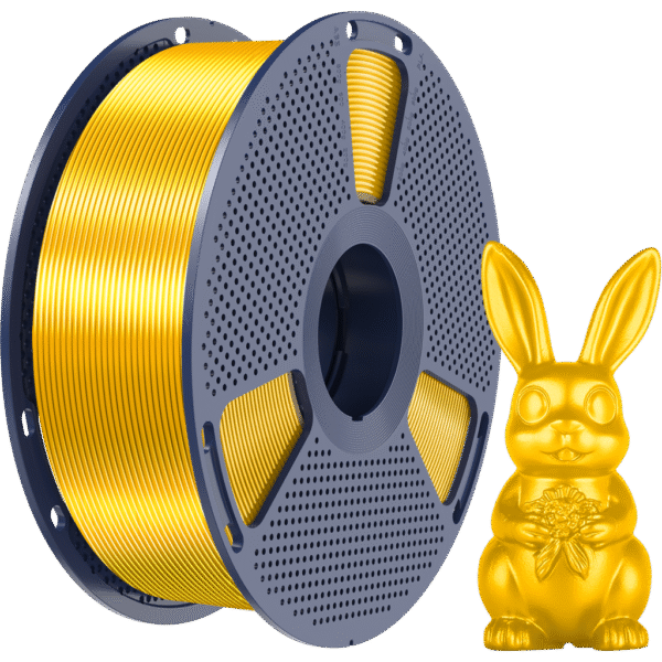 [MOQ: 10KG] Silk PLA+ Light Gold, 1.75 mm / 1000 g