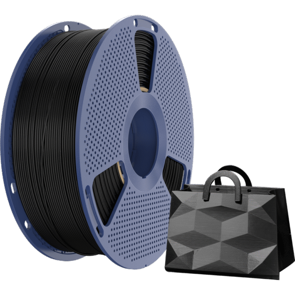 [MOQ: 10KG] TPU Silk Black, 1.75 mm / 1000 g