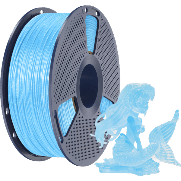 [MOQ: 10KG] PLA Twinkling Blue, 1.75 mm / 1000 g