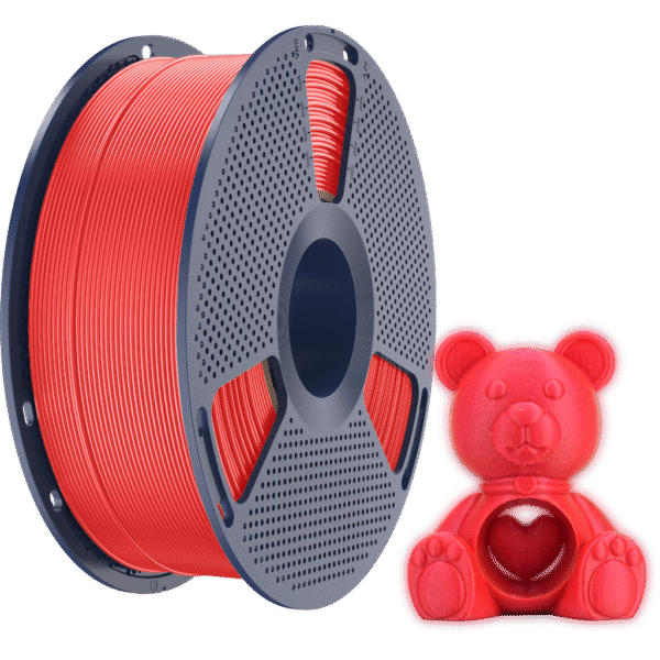 [MOQ: 10KG] PETG Glow In The Dark - Red, 1.75 mm / 1000 g