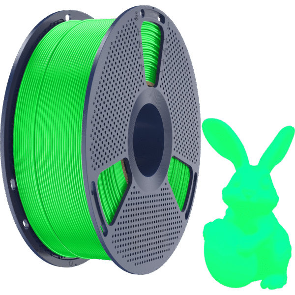 [MOQ: 10KG] PETG Glow In The Dark Green, 1.75 mm / 1000 g