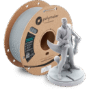 [MOQ: 10KG] HT-PLA-GF Grey, 1,75 mm / 1000 g