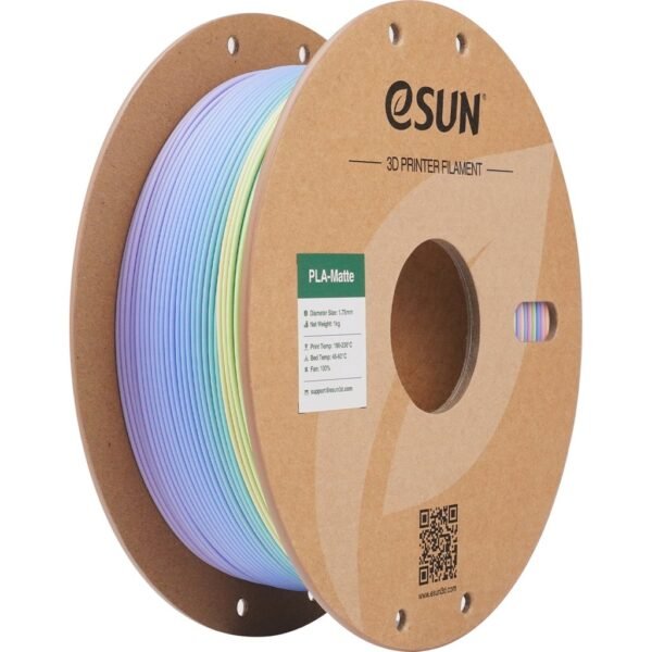 [MOQ: 10KG] PLA-Matte Rainbow Macaron, 1.75 mm / 1000 g