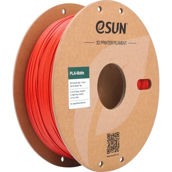 [MOQ: 10KG] PLA-Matte Fire Engine Red, 1.75 mm / 1000 g