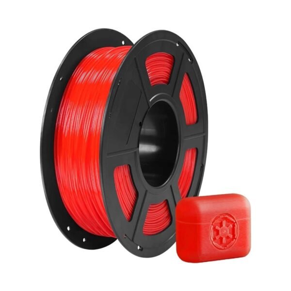 [MOQ: 10KG] TPU Clear Red, 1.75 mm / 1000 g