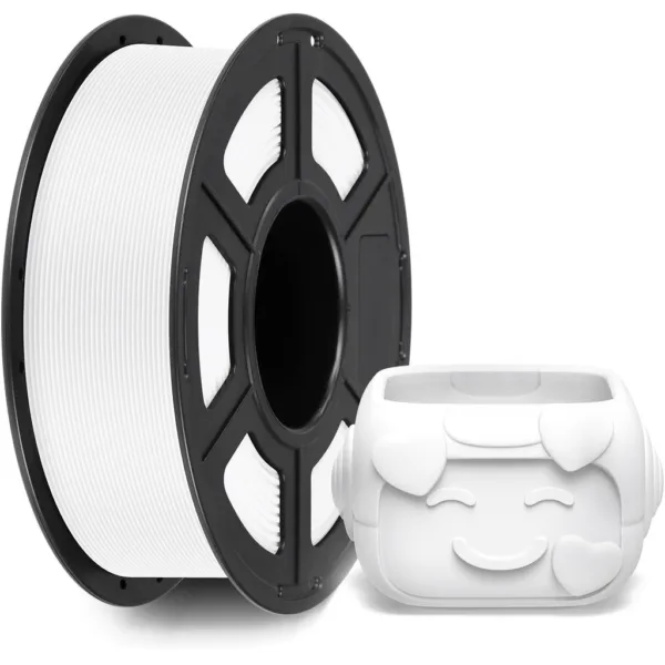 [MOQ: 10KG] PETG White, 1.75 mm / 1000 g