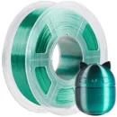 [MOQ: 10KG] PLA Silk Dual Color Black Green, 1.75 mm / 1000 g