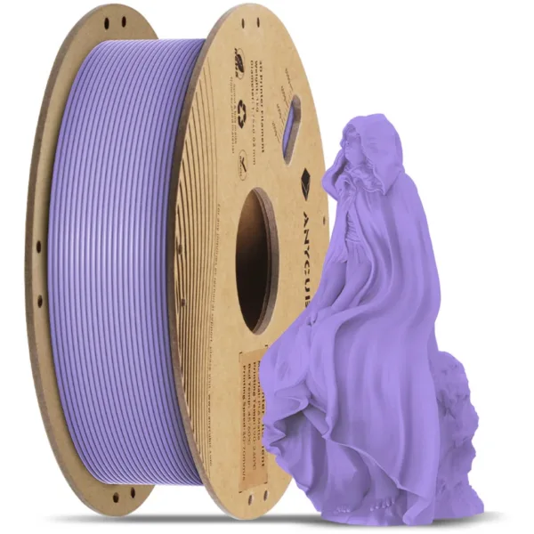 [MOQ: 10KG] PLA Matte Purple, 1.75 mm / 1000 g