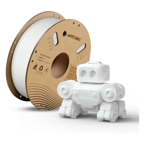 [MOQ: 10KG] PLA High Speed Bright White, 1.75 mm / 1000 g