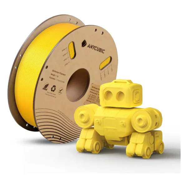 [MOQ: 10KG] PLA High Speed Vibrant Yellow, 1.75 mm / 1000 g