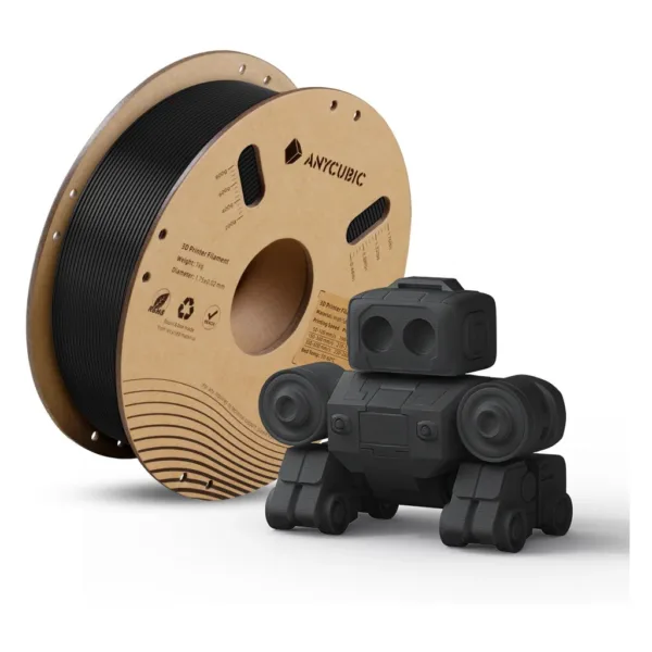 [MOQ: 10KG] PLA High Speed Pearl Black, 1.75 mm / 1000 g