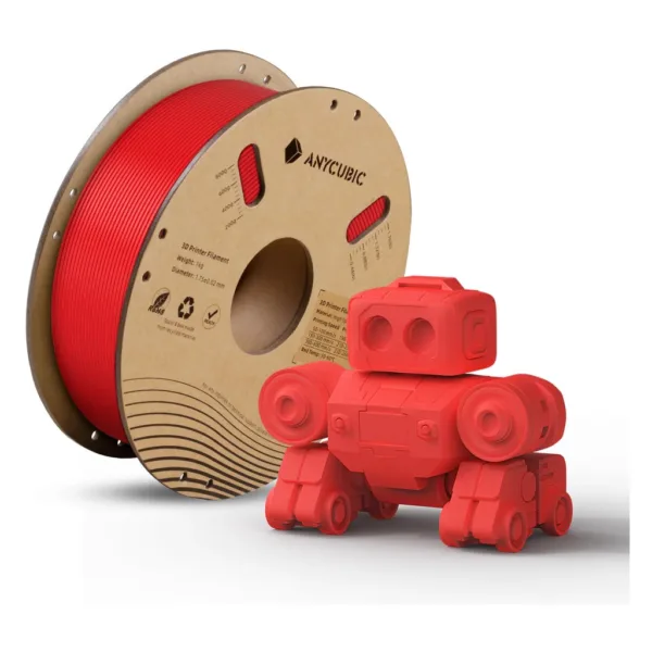 [MOQ: 10KG] PLA High Speed Bright Red, 1.75 mm / 1000 g