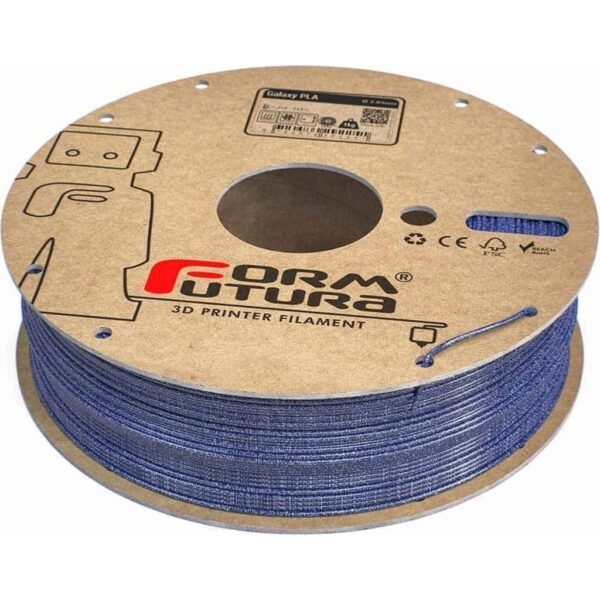 [MOQ: 10KG] Galaxy PLA Orion Blue, 1.75 mm / 750 g