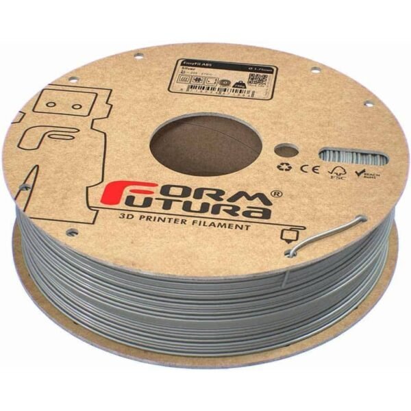 [MOQ: 10KG] EasyFil? ABS Silver, 1.75 mm (750 g)