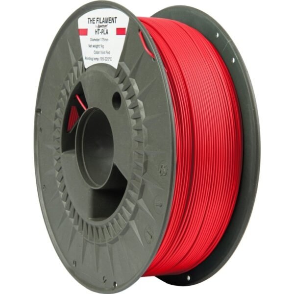 [MOQ: 10KG] HT-PLA Vivid Red, 1,75 mm / 1000 g