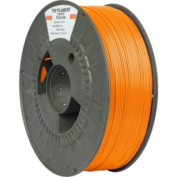 [MOQ: 10KG] PLA Lite Orange, 1.75 mm / 1000 g