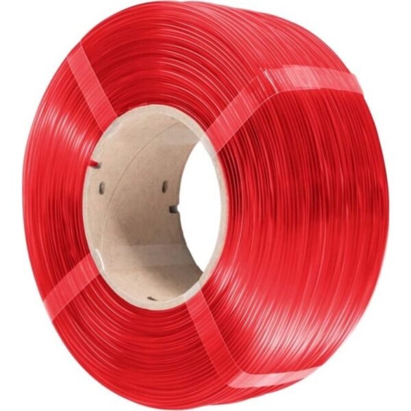 [MOQ: 10KG] PETG Hyper Speed Refill Red Transparent, 1.75 mm / 1000 g