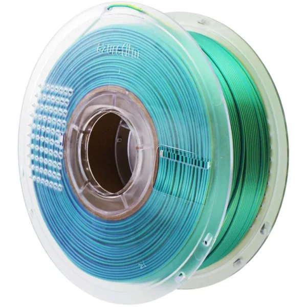 [MOQ: 10KG] PLA Silk Tri Color Peacock Bloom, 1,75 mm / 1000 g