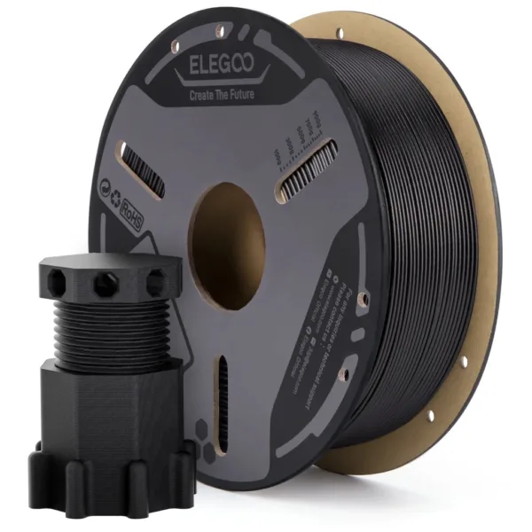 [MOQ: 10KG] PETG-CF Carbon Fiber Black, 1.75 mm / 1000 g