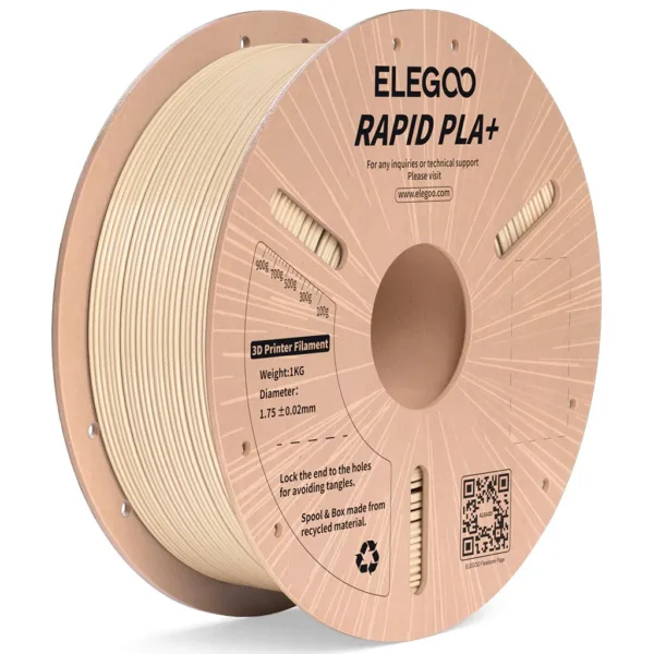 [MOQ: 10KG] Rapid PLA+ Beige, 1.75 mm / 1000 g