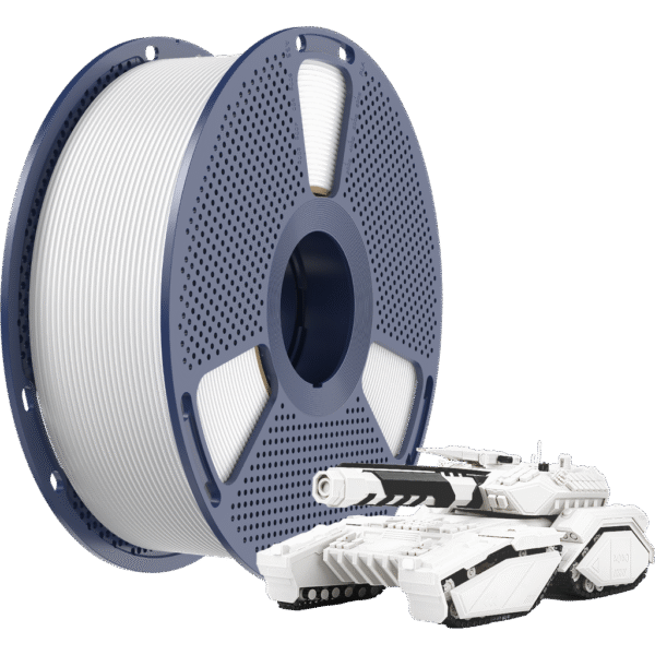 [MOQ: 10KG] PLA White, 1.75 mm / 1000 g