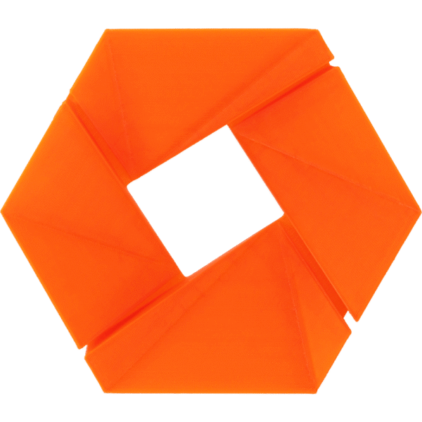 [MOQ: 10KG] ecoPLA Neon Orange, 1,75 mm / 1000 g