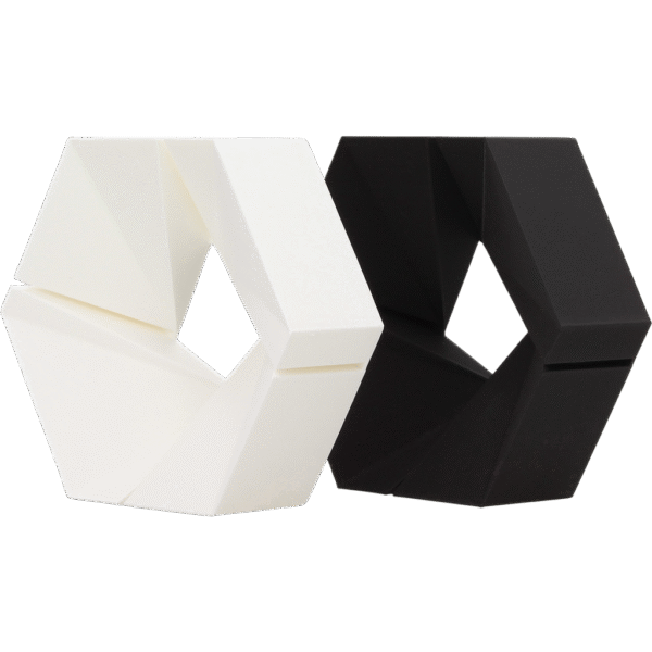 [MOQ: 10KG] ecoPLA White & Black Economy Set, 2 x 1.75 mm / 1000 g