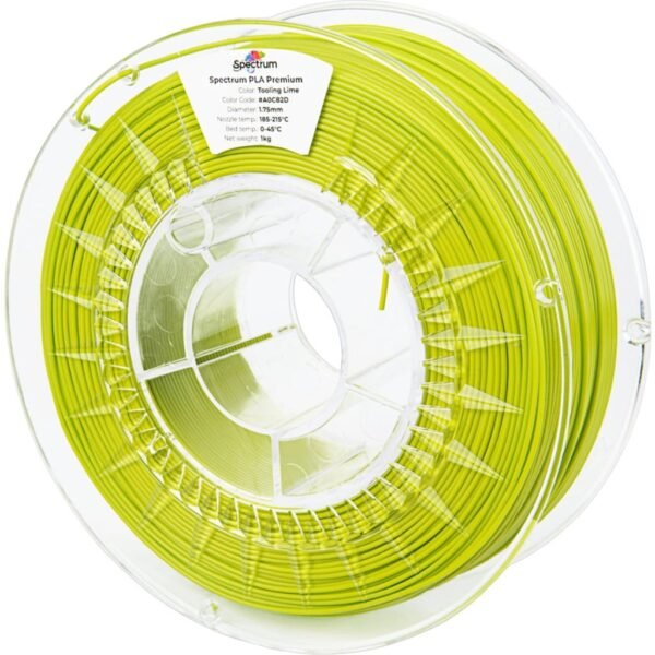 [MOQ: 10KG] Premium PLA Tooling Lime, 1,75 mm / 1000 g