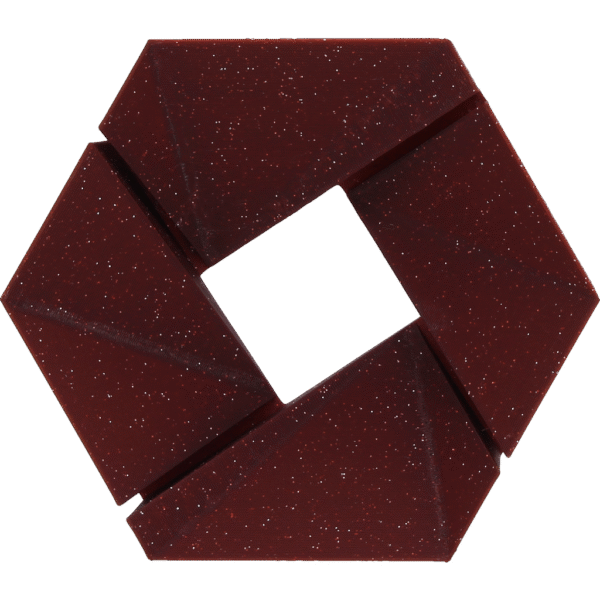 [MOQ: 10KG] ecoPLA Sparkling Red, 1,75 mm / 1000 g