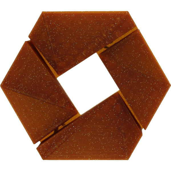 [MOQ: 10KG] ecoPLA Sparkling Gold, 1,75 mm / 1000 g