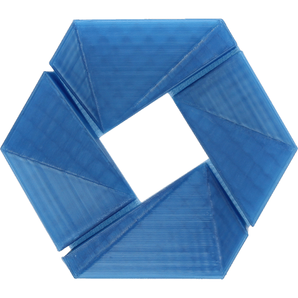 [MOQ: 10KG] easyPETG Transparent Blue, 1,75 mm / 1000 g