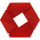 [MOQ: 10KG] easyPETG Transparent Red, 1,75 mm / 1000 g