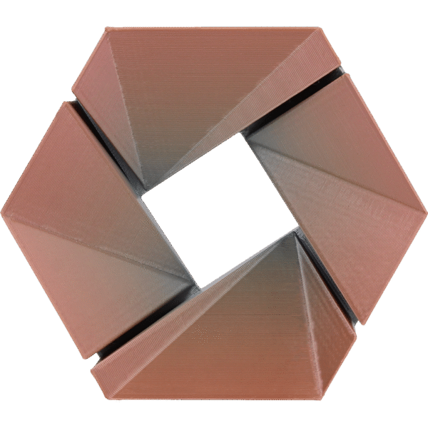 [MOQ: 10KG] ecoPLA Silk Rainbow Candyshop, 1,75 mm / 1000 g