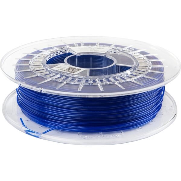 [MOQ: 10KG] PET-G HT100 Transparent Blue, 1.75 mm / 1000 g