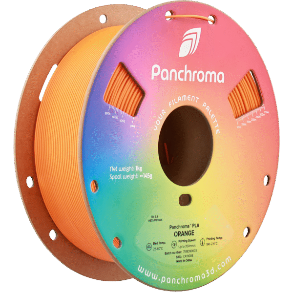 [MOQ: 10KG] Panchroma? PLA Orange, 1.75 mm / 1000 g