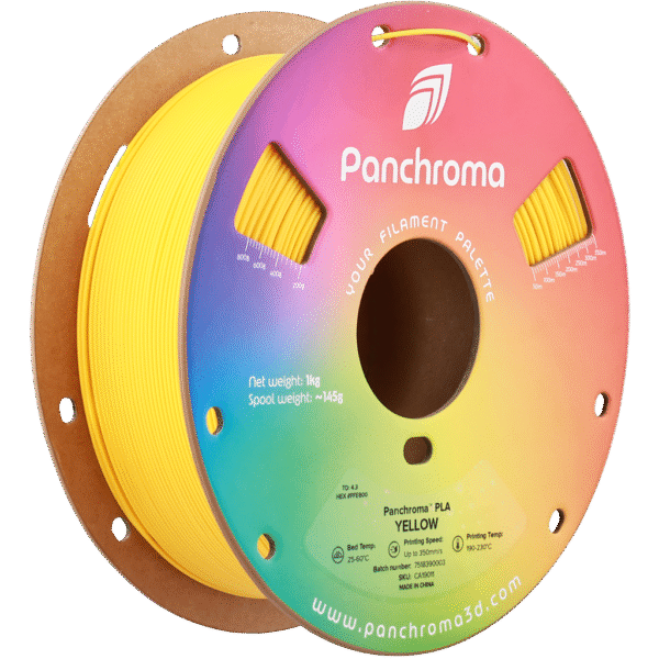 [MOQ: 10KG] Panchroma? PLA Yellow, 1.75 mm / 1000 g