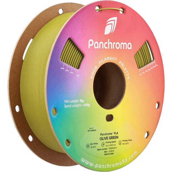 [MOQ: 10KG] Panchroma? PLA Olive Green, 1.75 mm / 1000 g