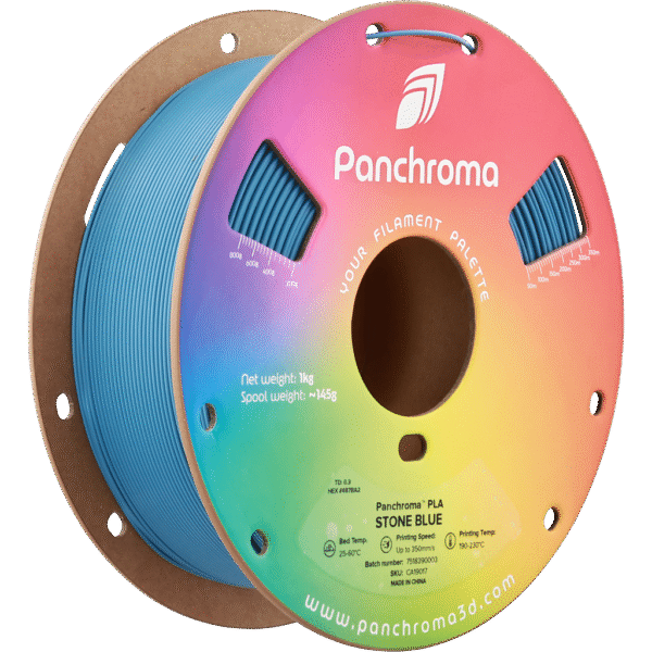 [MOQ: 10KG] Panchroma? PLA Stone Blue, 1.75 mm / 1000 g