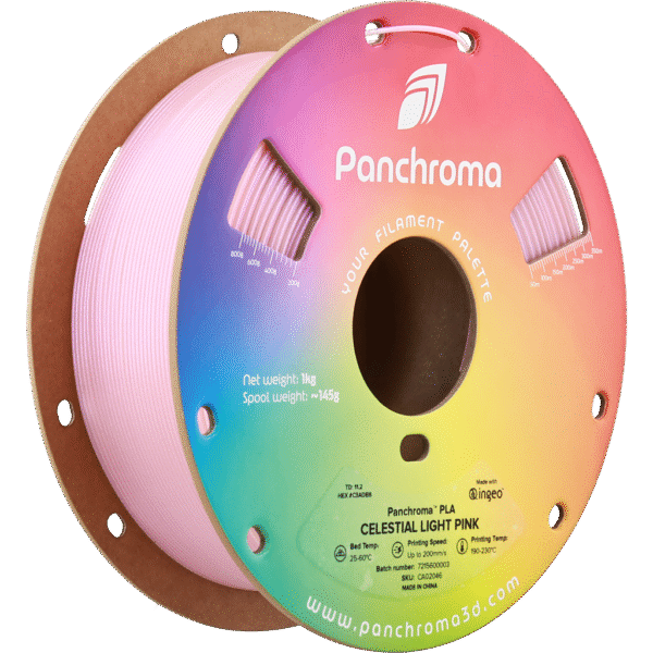 [MOQ: 10KG] Panchroma? PLA Celestial Light Pink, 1.75 mm / 1000 g